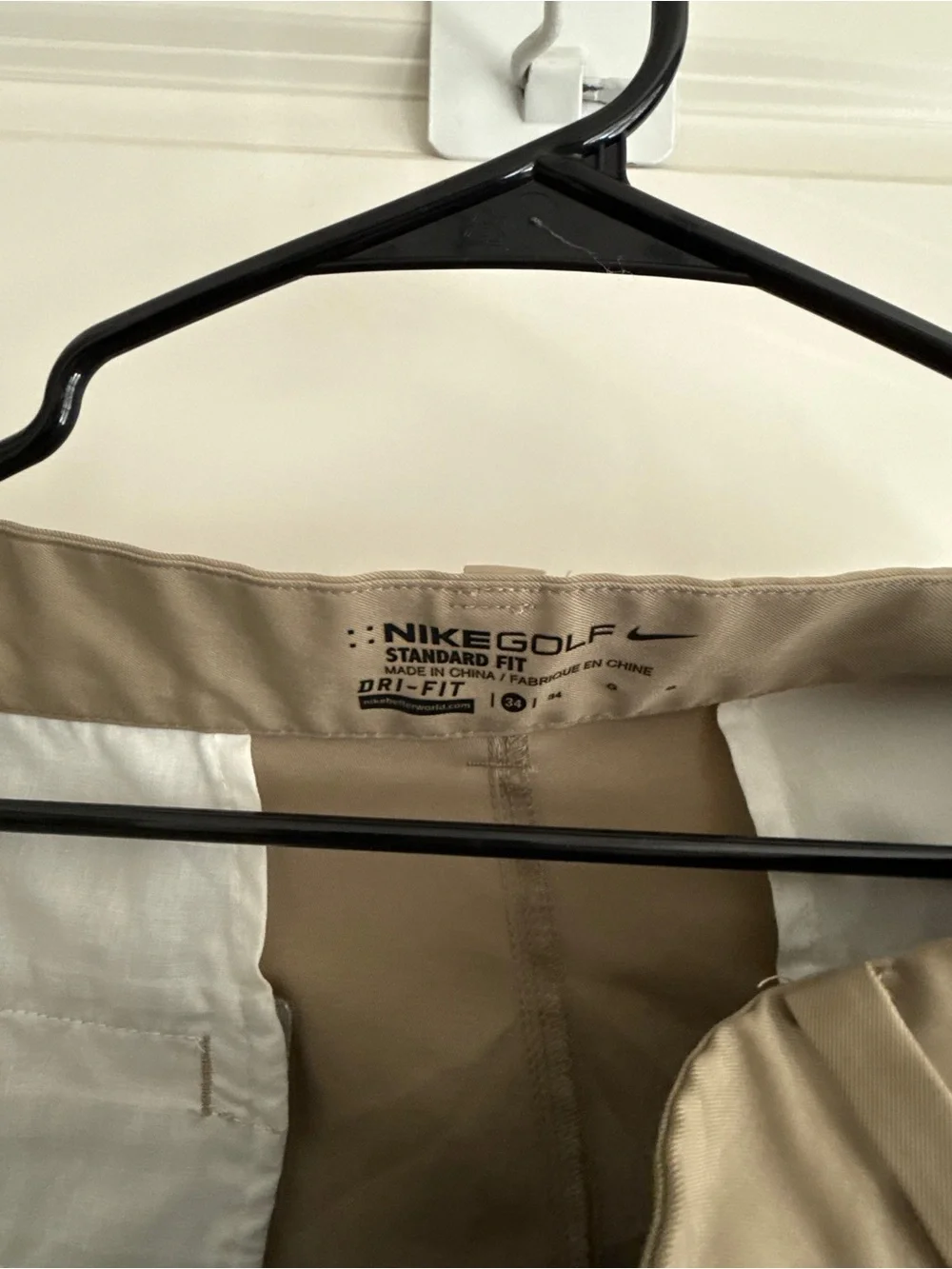 Men's Khaki Nike Performance Shorts